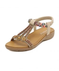 New In Shoes SIKETU | BOHEMIA RETRO EMBELLISHED SLINGBACK