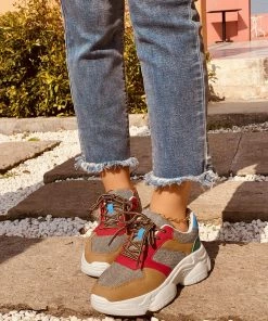 HT NEW ARRIVALS En Bloom | Color Block Daddy Sole Sneaker