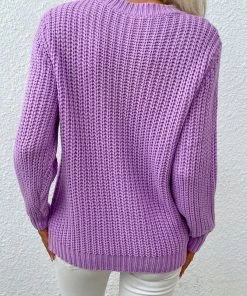 MY Smaibulun | LECIA Lavender Crew Neck Knit Top New In Clothing 13 MY Smaibulun | LECIA Lavender Crew Neck Knit Top New In Clothing