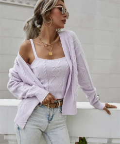 MY NEW ARRIVALS Smaibulun | RACHAELS Knit Cardigan Set - Lavender 9 MY NEW ARRIVALS Smaibulun | RACHAELS Knit Cardigan Set - Lavender