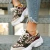 HT En Bloom | Leopard Print Daddy Sole Sneaker