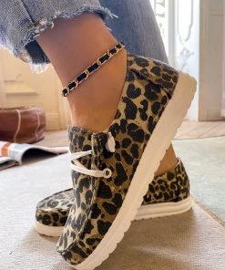 YL En Bloom | Animal-Print Savanna Heel Ankle Boots Heels