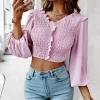DY PEPPERS CROP TOP - LILAC NEW ARRIVALS