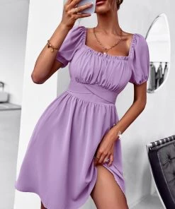DY MAUDE MINI DRESS - LILAC NEW ARRIVALS