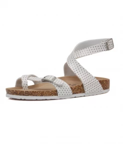 New In Shoes Crisscross Wrap Buckle-up Strapes Ankle Sandals - Smaibulun