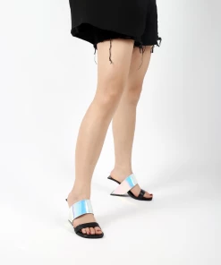 Jady Rose New In Shoes JADYROSE | METALLIC LEATHER HEEL SLIDE 11 Jady Rose New In Shoes JADYROSE | METALLIC LEATHER HEEL SLIDE