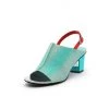 Jady Rose JadyRose | Chunky-Heel Leather Sandal - Mint