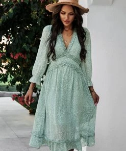 DY ZARNISH MIDI DRESS - MINT New In Clothing