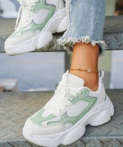HT EN BLOOM | LILY DADDY SOLE SNEAKER MINT NEW ARRIVALS