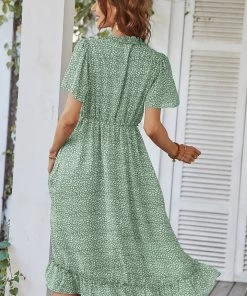 DY NEW ARRIVALS ROSALINDA MIDI DRESS - MINT