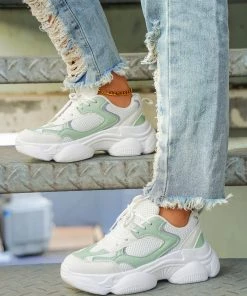HT EN BLOOM | LILY DADDY SOLE SNEAKER MINT NEW ARRIVALS