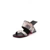 Jady Rose JadyRose | Signature Open-Heel Leather Slide Sandal - Multi Print NEW ARRIVALS