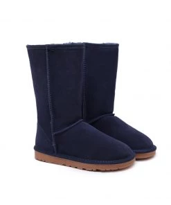 XH SMAIBULUN UGG™ | Signature Faux Fur-Lined Suede Mid-Length Boots