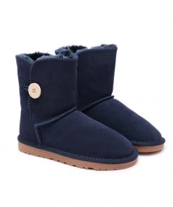 XH New In Shoes SMAIBULUN UGG™ | Faux Fur-Lined Classic Side Button UGG