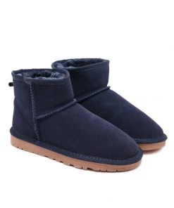 XH New In Shoes SMAIBULUN UGG™ | Faux Fur-Lined Suede Low Boots