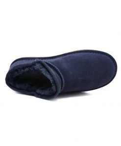 XH SMAIBULUN UGG™ | Fur-Lined Suede Low Ankle Boots