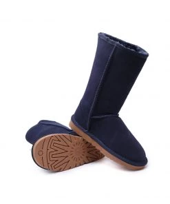 XH SMAIBULUN UGG™ | Signature Faux Fur-Lined Suede Mid-Length Boots