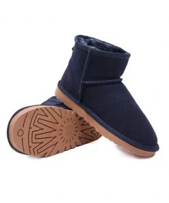 XH New In Shoes SMAIBULUN UGG™ | Faux Fur-Lined Suede Low Boots
