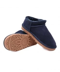 XH SMAIBULUN UGG™ | Fur-Lined Suede Low Ankle Boots