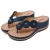S/S 2022 SIKETU | NAVY FLORAL-STRAP THONG