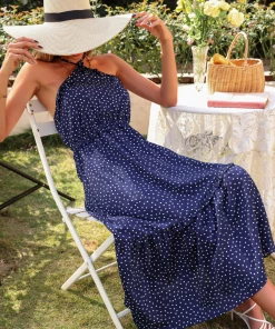 BFZY JANAHA DRESS - NAVY BLUE