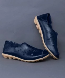 ATC Laser Cut Leather Loafer - MAMA LOVE Shop Loafer