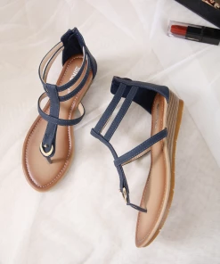 SIKETU | Navy Gladiator Sandals NEW ARRIVALS
