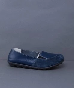 ATC Shop Loafer Contrast-Color Leather Loafers - MAMA LOVE