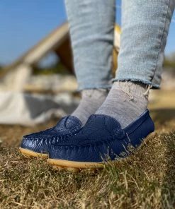 ATC Contrast-Stitch Leather Loafers - MAMA LOVE Shop Loafer