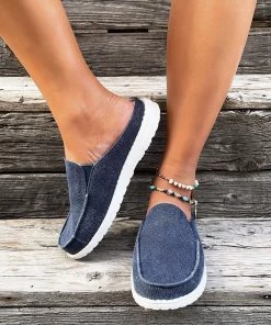 HT En Bloom | Navy Canvas Gianna Mule