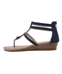 SIKETU | Navy Gladiator Sandals NEW ARRIVALS