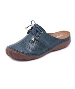 Woven Quilted Oxford Mules - SIKETU New In Shoes