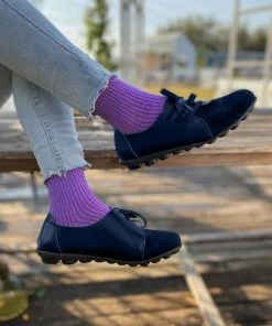 ATC Side-Lace Leather Loafers - MAMA LOVE