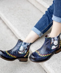 HYHE Vintage Ankle Boots - EN BLOOM