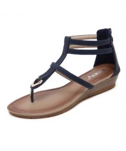 SIKETU | Navy Gladiator Sandals NEW ARRIVALS