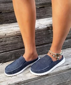 HT En Bloom | Navy Canvas Gianna Mule