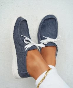 HT New In Shoes EN BLOOM | PIPPA BOAT SHOE NAVY