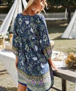 DY AURINA BOHO DRESS - NAVY NEW ARRIVALS 11 DY AURINA BOHO DRESS - NAVY NEW ARRIVALS