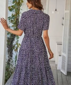 DY ALVINA Print Midi Dress - Navy NEW ARRIVALS 11 DY ALVINA Print Midi Dress - Navy NEW ARRIVALS