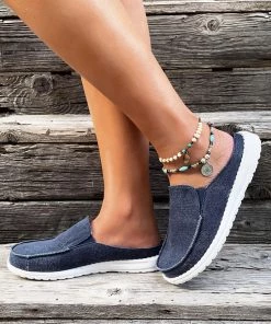 HT En Bloom | Navy Canvas Gianna Mule