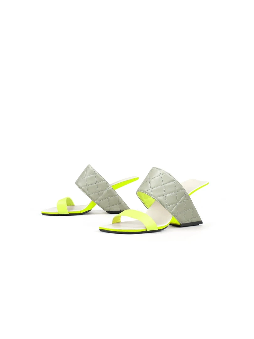 Jady Rose JadyRose | Wedge Heel Genuine Leather Neon Green Sandal NEW ARRIVALS 3 Jady Rose JadyRose | Wedge Heel Genuine Leather Neon Green Sandal NEW ARRIVALS