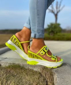 YL Double-Strap Platform Sandal - EN BLOOM