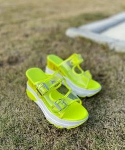 YL Double-Strap Platform Sandal - EN BLOOM