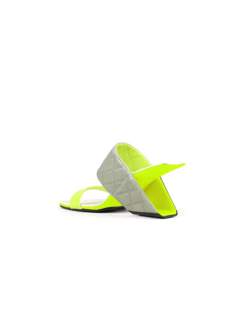 Jady Rose JadyRose | Wedge Heel Genuine Leather Neon Green Sandal NEW ARRIVALS 7 Jady Rose JadyRose | Wedge Heel Genuine Leather Neon Green Sandal NEW ARRIVALS
