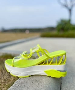 YL Double-Strap Platform Sandal - EN BLOOM