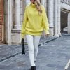 MY Smaibulun | ILLY Turtleneck Basic Knit Sweater - Neon Yellow New In Clothing