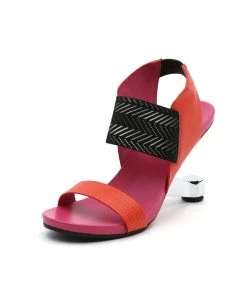 Jady Rose JadyRose | Signature Ankle-Strap Elevator High Heel Open Toe Sandals
