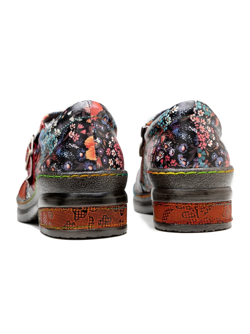 SOFFIA | Genuine Leather Floral Boho Genuine Sneakers 10 SOFFIA | Genuine Leather Floral Boho Genuine Sneakers