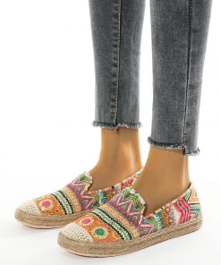 New In Shoes Bohemia Crochet Espadrilles - SIKETU