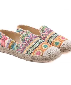 New In Shoes Bohemia Crochet Espadrilles - SIKETU